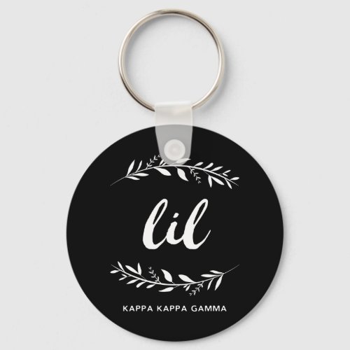 Kappa Kappa Gamma  Lil Wreath Keychain