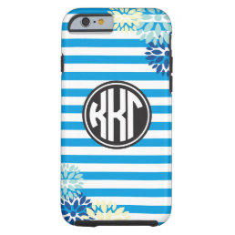 Kappa Kappa Gamma | Monogram Stripe Pattern Tough iPhone 6 Case