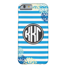 Kappa Kappa Gamma | Monogram Stripe Pattern Barely There iPhone 6 Case
