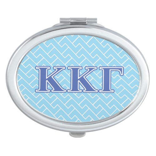 Kappa Kappa Gamma Royal Blue Letters Vanity Mirror