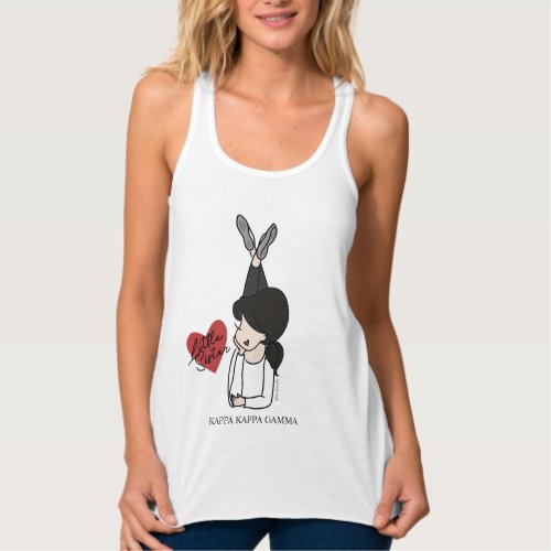 Kappa Kappa Gamma  Sorority Little Sis Avatar Tank Top