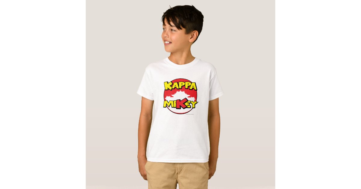 Kappa Mikey™ Logo T-shirt | Zazzle