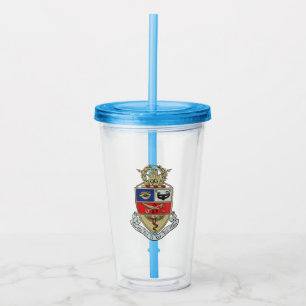 Kappa Psi Crest Acrylic Tumbler