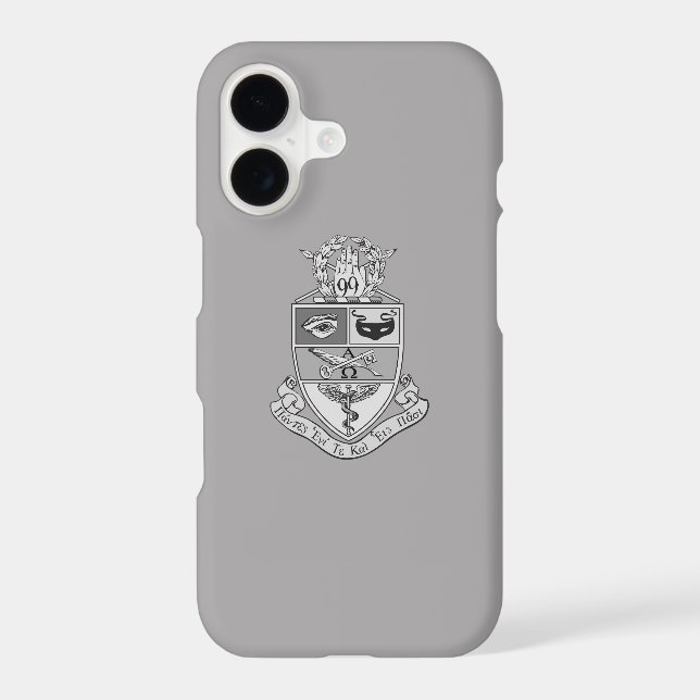 Kappa Psi Crest Case-Mate iPhone Case (Back)