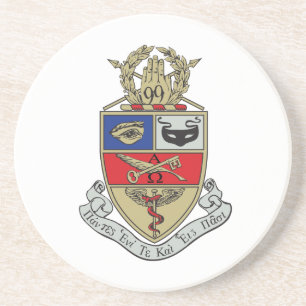 Kappa Psi Crest Coaster
