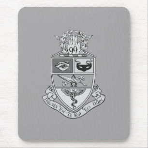 Kappa Psi Crest Mouse Pad