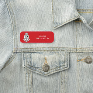 Kappa Psi Crest Name Tag