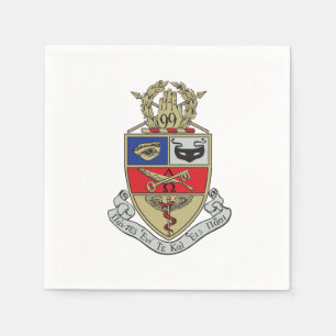 Kappa Psi Crest Napkins