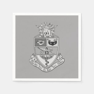 Kappa Psi Crest Napkins
