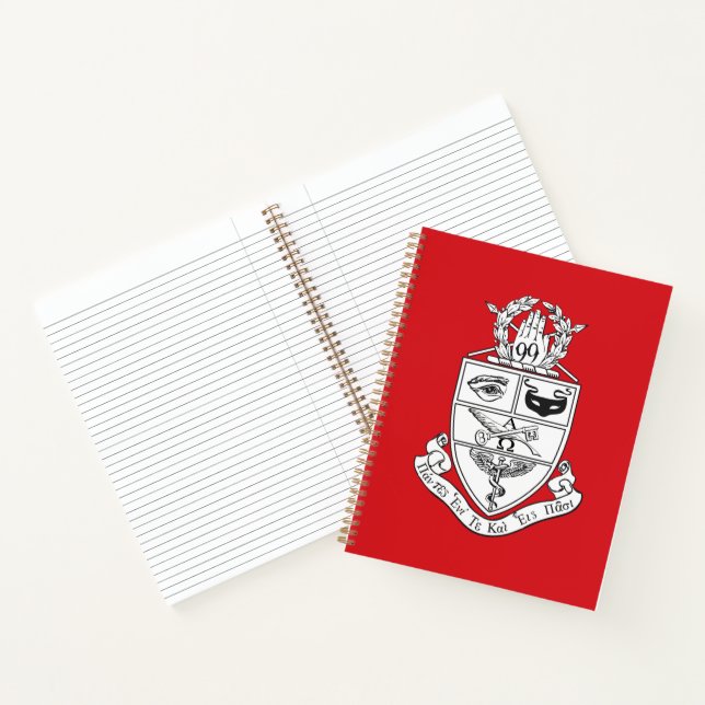 Kappa Psi Crest Notebook (Inside)
