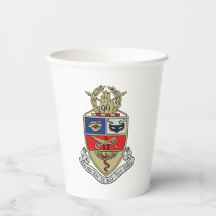 Kappa Psi Crest Paper Cups