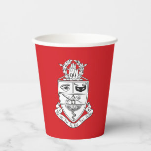 Kappa Psi Crest Paper Cups