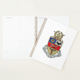 Kappa Psi Crest Planner