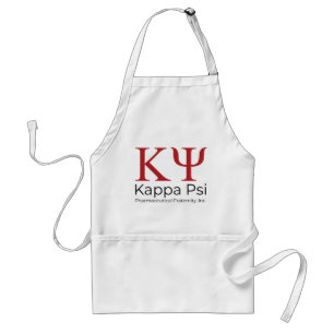 Kappa Psi Pharmaceutical Fraternity Adult Apron