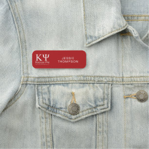 Kappa Psi Pharmaceutical Fraternity Name Tag