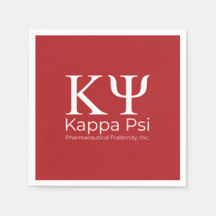 Kappa Psi Pharmaceutical Fraternity Napkins