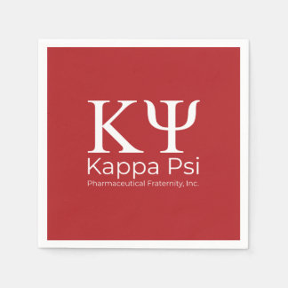 Kappa Psi Pharmaceutical Fraternity Napkins