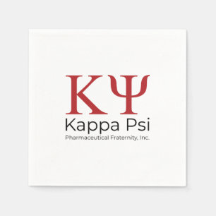 Kappa Psi Pharmaceutical Fraternity Napkins