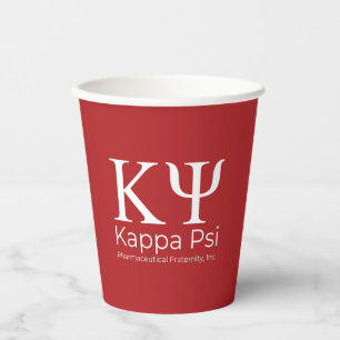 Kappa Psi Pharmaceutical Fraternity Paper Cups