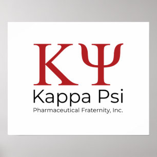 Kappa Psi Pharmaceutical Fraternity Poster
