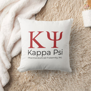 Kappa Psi Pharmaceutical Fraternity Throw Pillow