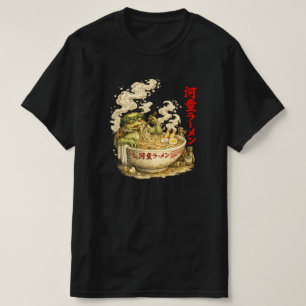 Kappa Ramen Bath – Yokai Noodle Spirit T-Shirt