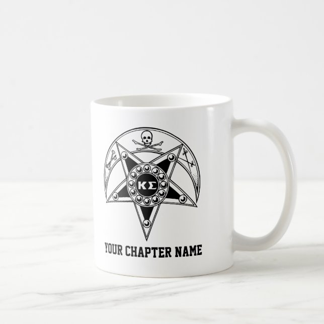 Kappa Sigma Badge Coffee Mug (Right)