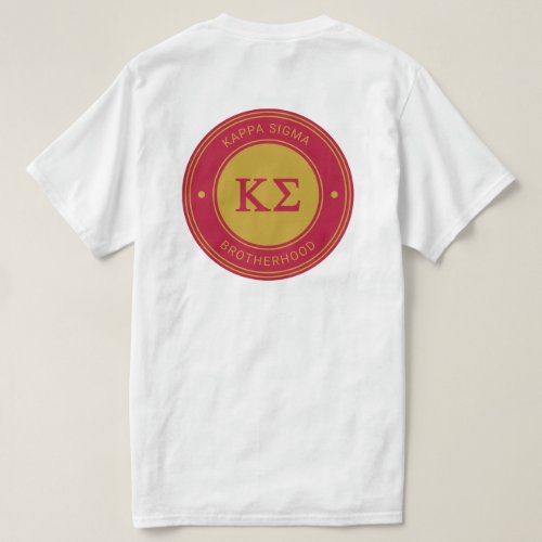 Kappa Sigma  Badge T_Shirt