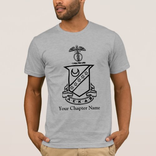 Kappa Sigma Crest _ Black and White T_Shirt