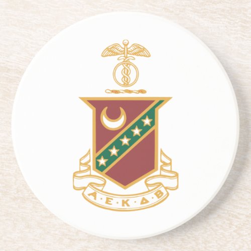 Kappa Sigma Crest Drink Coaster