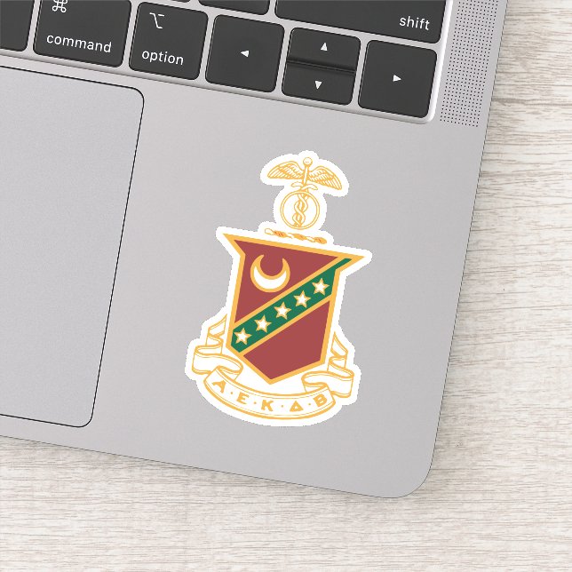 Kappa Sigma Crest Sticker (Detail)