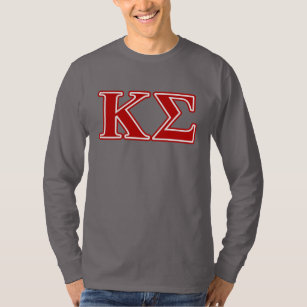 Kappa Sigma Red Letters T-Shirt