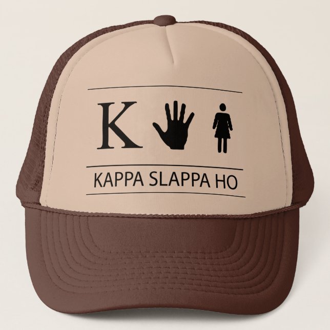 Kappa Slappa Ho Trucker Hat (Front)