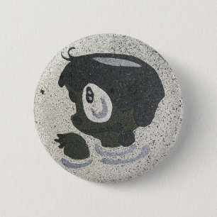 Kappabashi Pinback Button