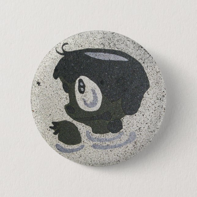 Kappabashi Pinback Button (Front)