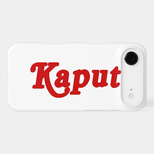 KAPUT ♦ NOT WORK ♦ Case-Mate iPhone CASE (Back (Horizontal))