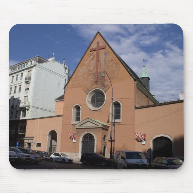 Kapuzinerkirche, Wien Österreich Mouse Pad (Front)