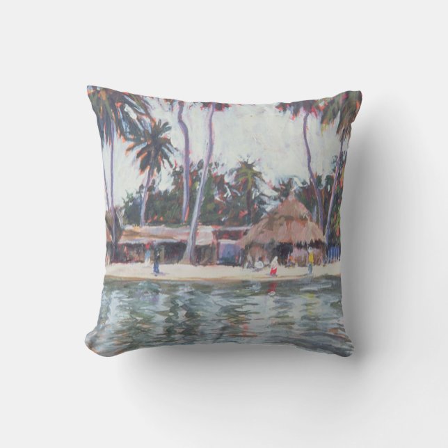 Karaban Senegal 1997 Throw Pillow (Front)