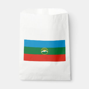 Karachay Cherkessia Flag Favor Bag