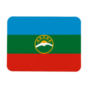 Karachay Cherkessia Flag Magnet