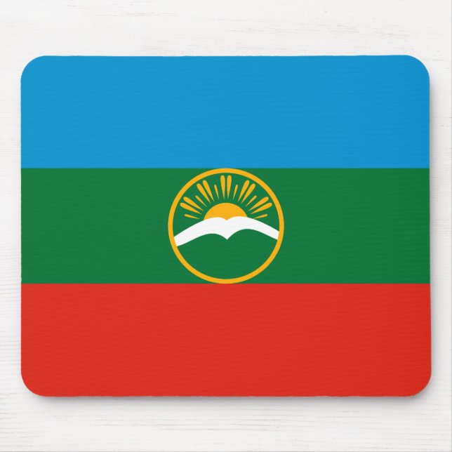 Karachay Cherkessia Flag Mouse Pad (Front)