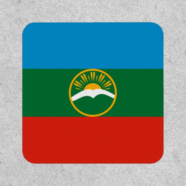 Karachay Cherkessia Flag Patch (Front)