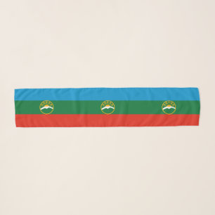 Karachay Cherkessia Flag Scarf