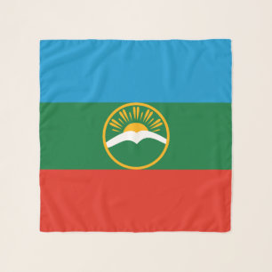 Karachay Cherkessia Flag Scarf