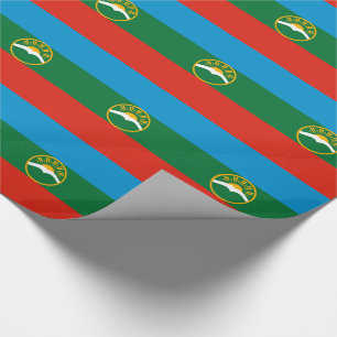 Karachay Cherkessia Flag Wrapping Paper