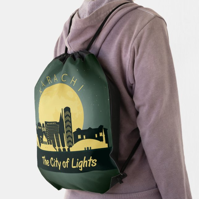 Karachi Drawstring Bag (Insitu)