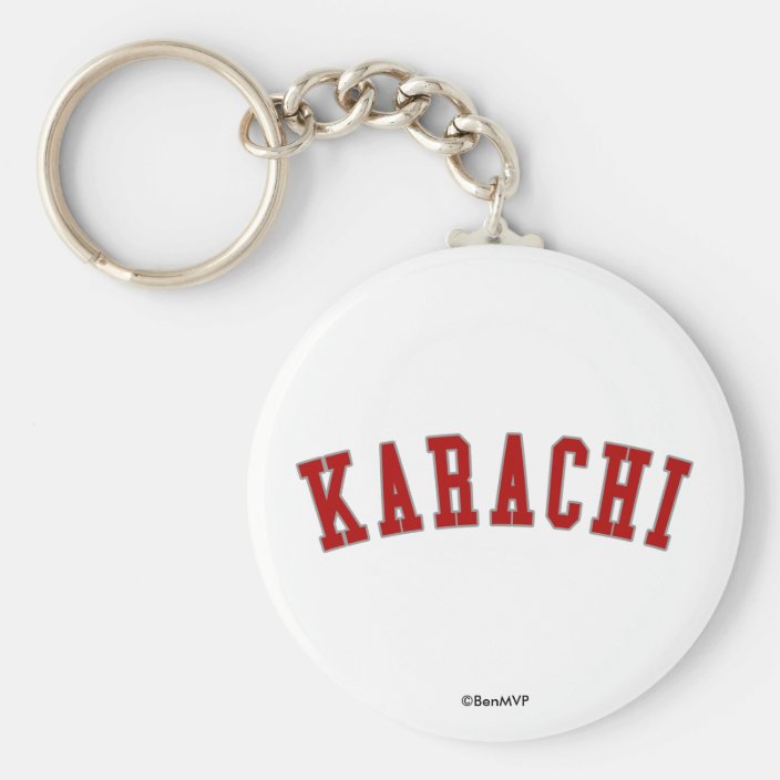 Karachi Keychain