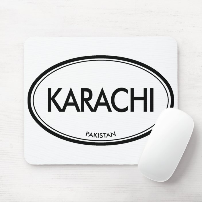 Karachi, Pakistan Mouse Pad