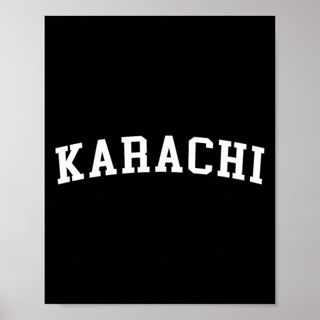 Karachi  poster (Front)