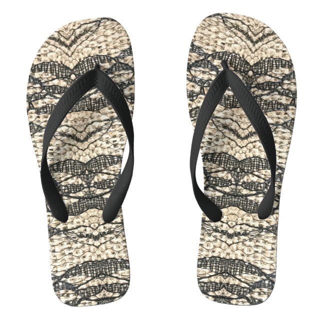 Karaka Burlap  Flip Flops (Footbed)